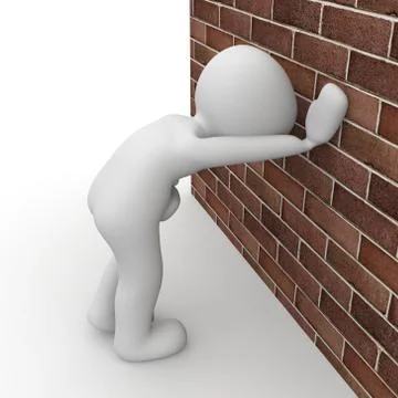 Suffering Stock Illustration