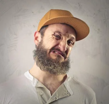 Suffering man Stock Photos