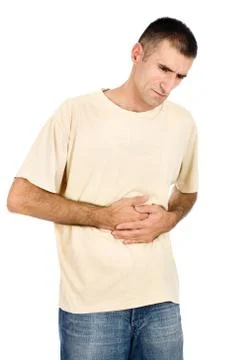 Suffering in pain Stock Photos