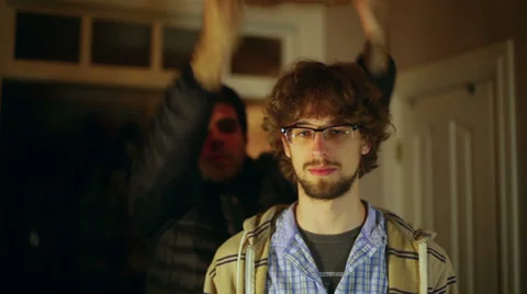 Suffocation bag murder choke Stock Footage 34486185