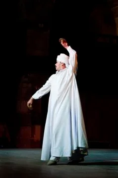 Sufi dance in Cairo, Egypt. Stock Photos