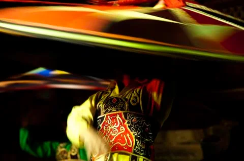 Sufi dance in Cairo, Egypt. Stock Photos