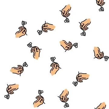Sugar add vector seamless pattern Stock Illustration