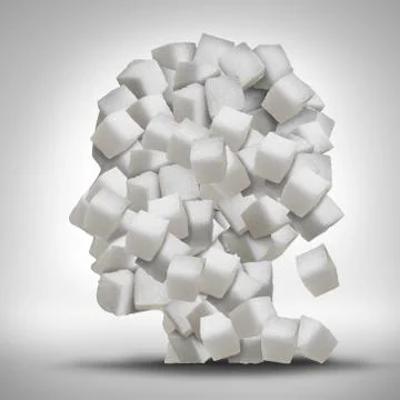 Sugar Addiction Illustrazione stock