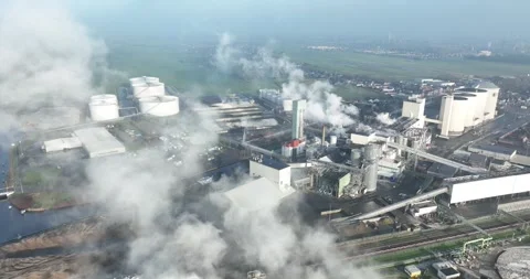 Sugar and sugar beets processing facility. Industrial factory. 動画素材 259208523