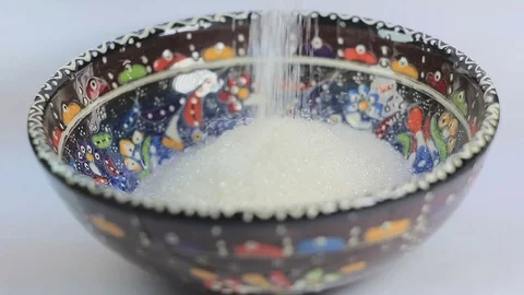 Sugar in bowl Vidéo 75749761