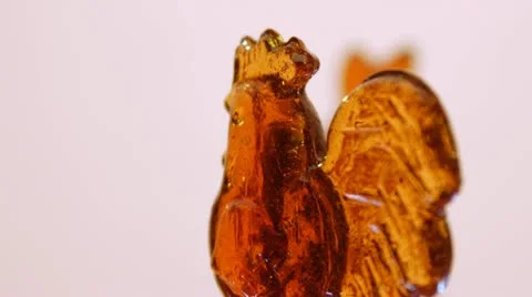 Sugar candies on stick Stock Footage 12561844