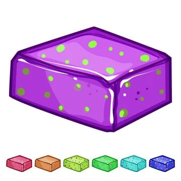 Sugar candy cartoon vector graphic Stock Illustration