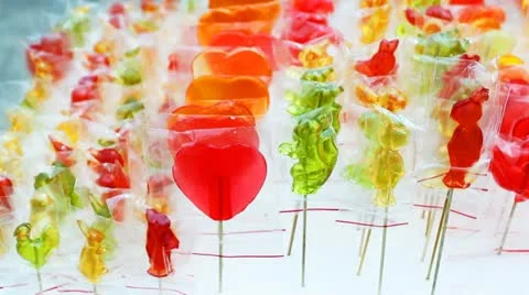 Sugar Candy Panorama Stock Footage 11178425