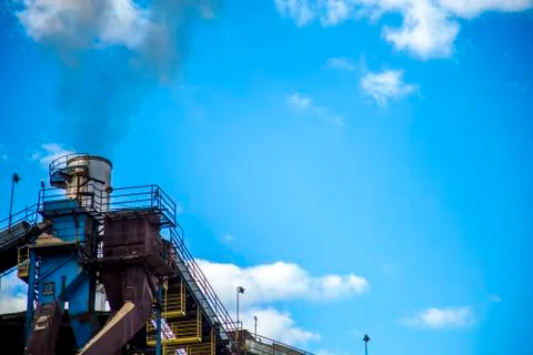 Sugar cane industry Stock Photos
