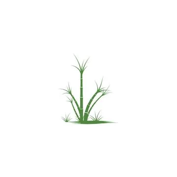 Sugar cane Logo Template vector symbol Иллюстрация