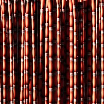 Sugar cane red. Stock Illustration