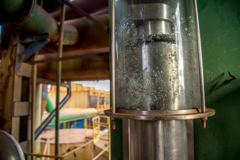 Sugar cane refinery Stock Photos