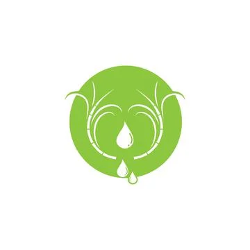 Sugar cane vector icon illustration イラスト素材