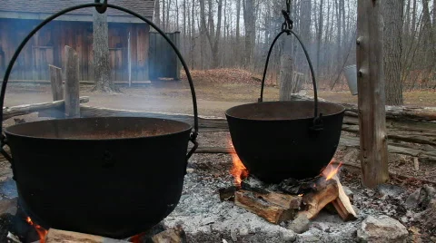 Sugar Cauldrons Stock Footage 663420