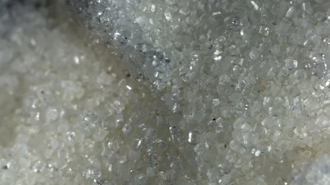 Sugar Close-up Stock Footage 123917508