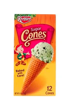 Sugar cones Stock Photos