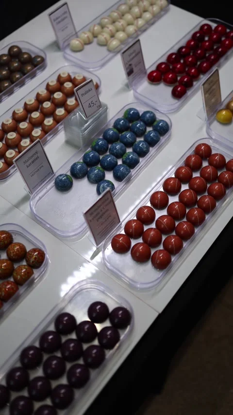 Sugar confectionery vertical video Stock Footage 289219375