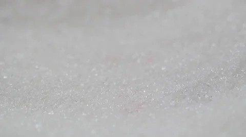 Sugar Crystals Background Stock Footage