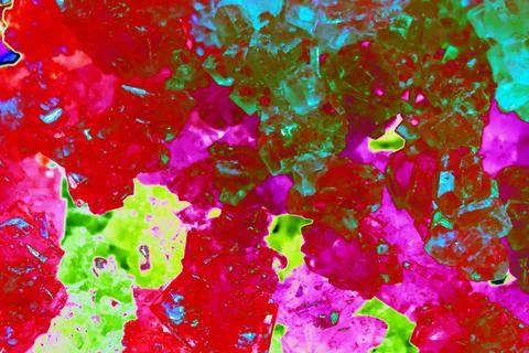 Sugar crystals macro background abstract diet. abstract background with multi Stock Illustration