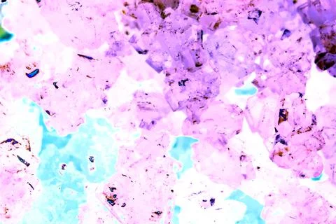 Sugar crystals macro background abstract diet. abstract background with multi Stock Illustration
