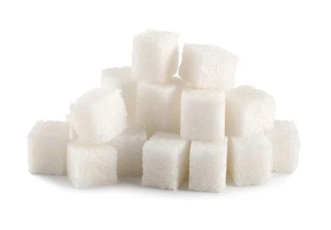 Sugar cube isolated Stock Photos