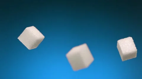 Sugar cube, Slow Motion Stock Footage 10969232