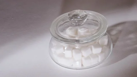 Sugar cubes Stock Footage 152848204