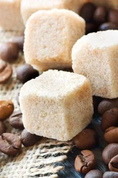 Sugar cubes Stock Photos
