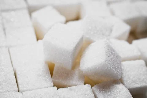 Sugar cubes 스톡 사진