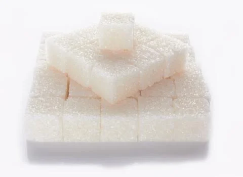 Sugar cubes Stock Photos