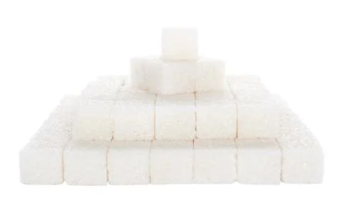 Sugar cubes Stock-Fotos