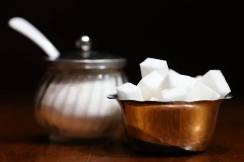 Sugar cubes Stock Photos