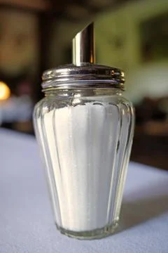 A sugar dispenser Foto stock