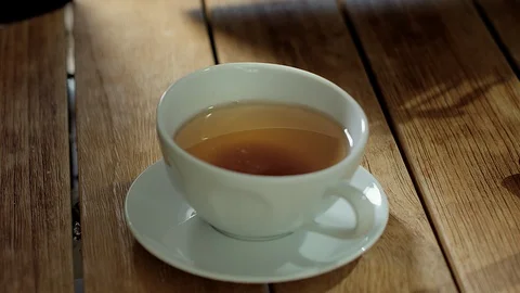 Sugar Droping In To Tea Video stock 93086723