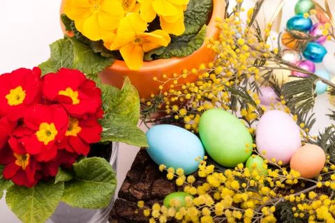 Sugar easter eggs Фото