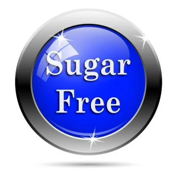 Sugar free icon Stock Illustration