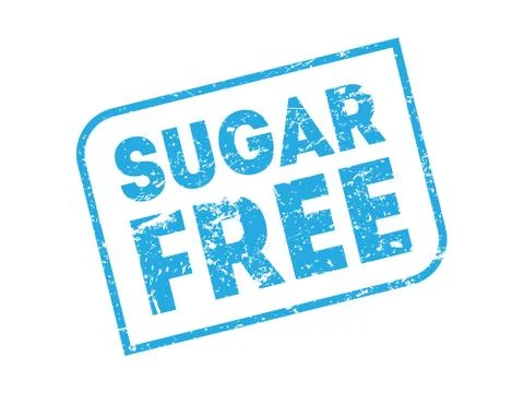Sugar free vector stamp Stock Illustration