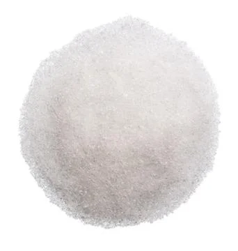 Sugar isolated on the white Stock Photos