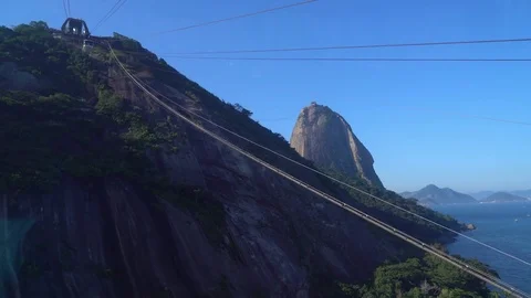 Sugar Loaf Cable Car Stock Footage 73233570