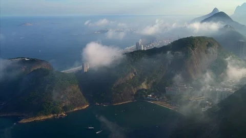 Sugar Loaf Cloud Time Lapse Stock Footage 73235662