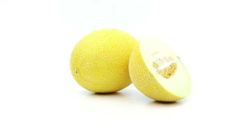 Sugar melon isolated loopable Stock Footage 8979606