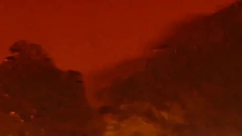 Sugar melts in hot tea. Super close ups. Slow motion Stock Footage 73852416
