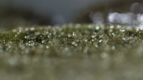 Sugar melts under the influence of a burner Stock Footage 131232992