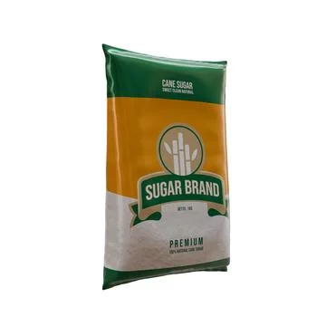 Sugar packaging 3d design element Stock Illustration