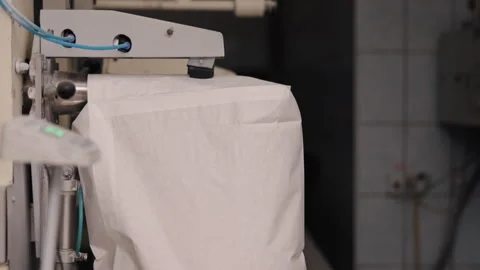Sugar packing, bag fillers, efficient bagging Stock-Footage 305833230