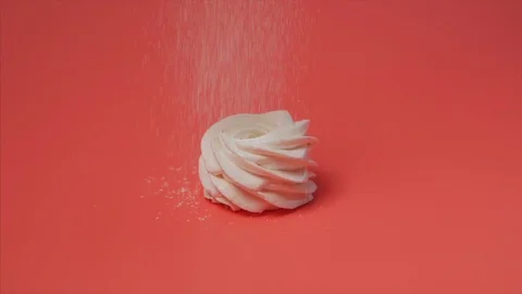 Sugar Powder Falling On Zephyr Stock Footage 106984070