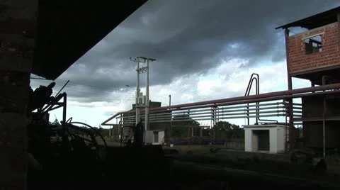Sugar Processing Plant 3 Video stock 19019965