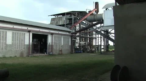 Sugar Processing Plant 스톡 동영상 20441843