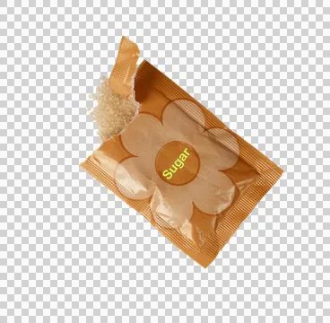 Sugar sachet Stock Photos